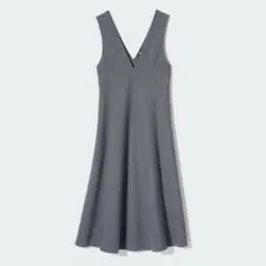 ブラッシュドジャージージャンパースカート