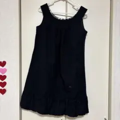 ✨極美品✨ バーバリーブルーレーベル ノースリーブワンピース 黒 M 38 BURBERRY BLUE LABEL（ひざ丈ワンピース）のフリマアイテム一覧