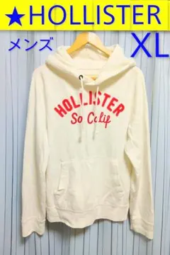 ★HOLLISTER メンズ XL パーカー　【USED】送料無料