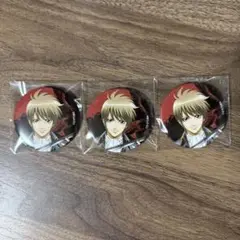 銀魂 オンシアター2D 真選組 動乱篇 缶バッジ 沖田 総悟 3点