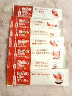 Blendy　ブレンディスティック　ほうじ茶オレ×6 ココアオレ×1のサムネイル