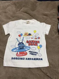 アンパン半袖白Tシャツ
