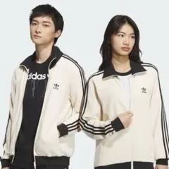 超希少⭐adidasクラシックワッフルトラッククジャケット 3XL白黒