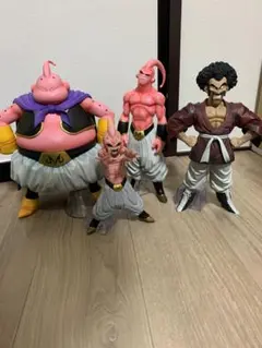 ドラゴンボール一番くじ　魔人ブウ、ミスターサタン　4点セット　開封済　バラ売り❌