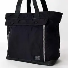 美品 ポーター サックスバー ストーム コラボ トートバッグ A4可