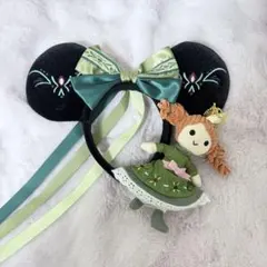 ディズニーアナ雪・アナのカチューシャとぬいぐるみセット