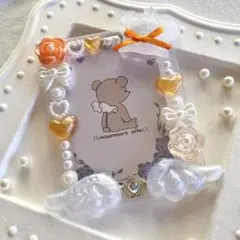 54　硬質ケースデコ　B8　レジン　オレンジ