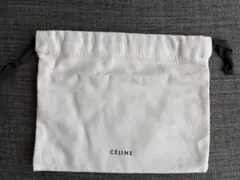 CÉLINE セリーヌ 巾着袋 ショッパー コットン 綿のサムネイル