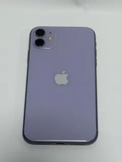 Apple iPhone11 128GBパープル 美品 バッテリー100%