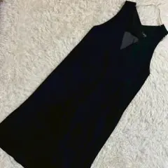 UNTITLED ノースリーブワンピース ブラック 1
