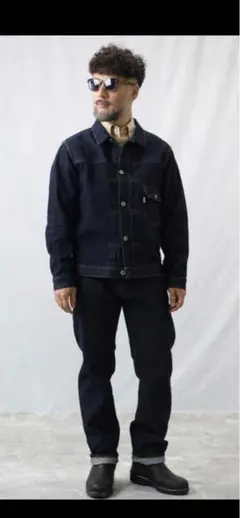 【Salt&Pepper】 1st デニムジャケット ジージャン Tバック 濃紺 2025年最新】Salt&Pepper Gジャン・デニムジャケットの人気