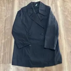 美品✨マーガレットハウエル アンゴラ カシミヤ混 肉厚コート ネイビー Aライン 美品✨マーガレットハウエル アンゴラ カシミヤ混 肉厚コート