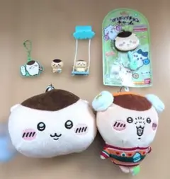 ちいかわ くりまんじゅう マスコットセット パスケース ロリポップチョコ