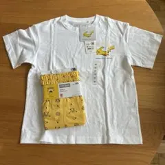 UNIQLO ポケモン Tシャツ ステテコ セット 130cm おまけつき