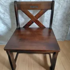 【廃盤・希少】カリモク RUSTIC ルスティック ダイニングチェア 椅子 1脚のサムネイル