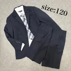 V.O.W.W.【4点セット】男の子　ネイビー スーツ 120 入学式　卒園式