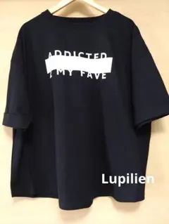 Lupilien ロゴ オーバーサイズ Tシャツ F