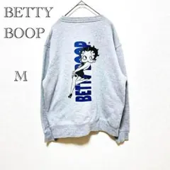 人気ベティちゃん ベティブープ スウェットトレーナー 【M】裏起毛 プリント