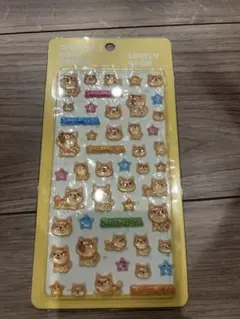 ボンボンドロップシール　秋田犬　柴犬　渋谷