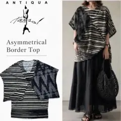 アンティカ パターントルソー 変形ドルマン トップス 希少 美品のサムネイル