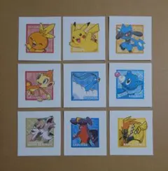 9種セット　ポケモンパウンドケーキ　第10弾　ポケモンシール　パウンドC