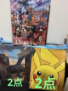 ポケモンカード ポケカ コレクションファイル　5点セット　リザードン　ピカチュウ