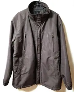 ブラウン ナイロンジャケット L