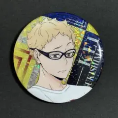 ハイキュー　缶バッジビスケット　月島蛍②