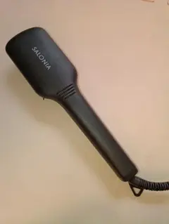 SALONIA ブラシヘアアイロン SL-012BK