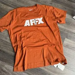 新品 アフィックス AFFIX ロゴ Tシャツ オレンジのサムネイル