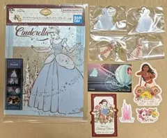 一番くじ ディズニー プリンセス シンデレラ モアナ セット