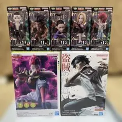 HUNTER×HUNTER　クロロ、ヒソカフィギュア　ワーコレ　幻影旅団　セット