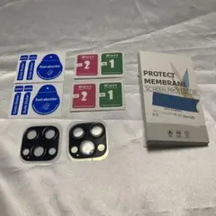 iPhone 15pro 合金製ガラスフィルム 黒