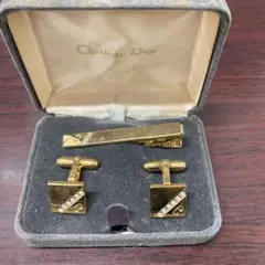 Christian Dior カフス＆ネクタイピンセット