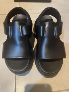 【OAO MONOLITH】オーエーオー 27cm サンダル 箱付き OAO公式ストア】MONOLITH Black (モノリス) | オールレザー 黒