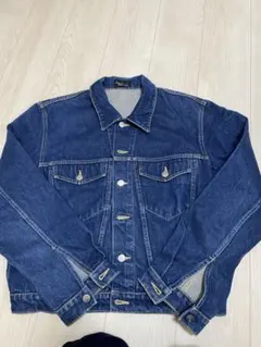 agnes b hommeダークブルー デニムジャケット