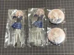バンドリ! 長崎そよ アクスタ 缶バッジ 2セット
