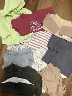 ベビー服 Tシャツ肌着パーカー、セット 10点