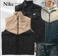 S 新品 ナイキ メンズ ウィンドランナー 中綿 ベスト ウーブン パファー