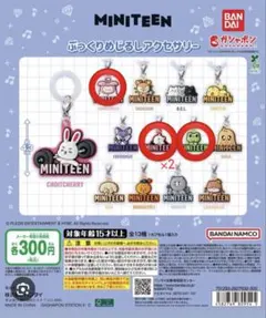 MINITEEN ぷっくりめじるしアクセサリー