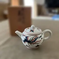 明朝期 色絵龍鳳凰文急須 中国美術 唐物 箱付 - メルカリ