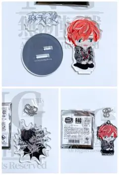 ヒプノシスマイク　アクリルキーホルダー　観音坂独歩　R4G　コラボ　アクキー