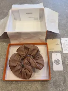 新品未使用⭐︎HERMES ヘアシュシュのサムネイル