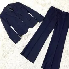 値下げ依頼様専用　ネイビー パンツスーツ
