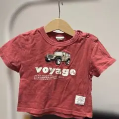 SUV刺繍 半袖Tシャツ レッド