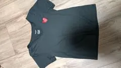 SHEIN 黒 半袖Tシャツ Sサイズ ハート刺繍