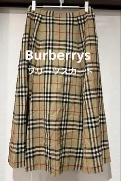 古着 Burberry プリーツスカート ロングスカート バーバリー 中古・古着通販】BURBERRY (バーバリー) ノヴァチェックプリーツ