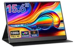 15.6インチ ポ一タプルモニ夕一FHD サプディスプレイ