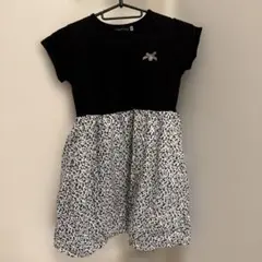 BeBe Petits Pois Vert ワンピース 130のサムネイル