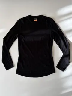 アイスブレーカー icebreaker OASIS LS CREWE XS 黒のサムネイル